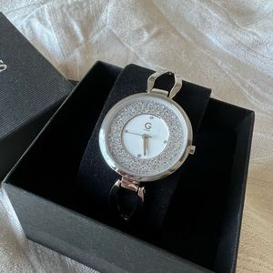 Guess silver tone watch